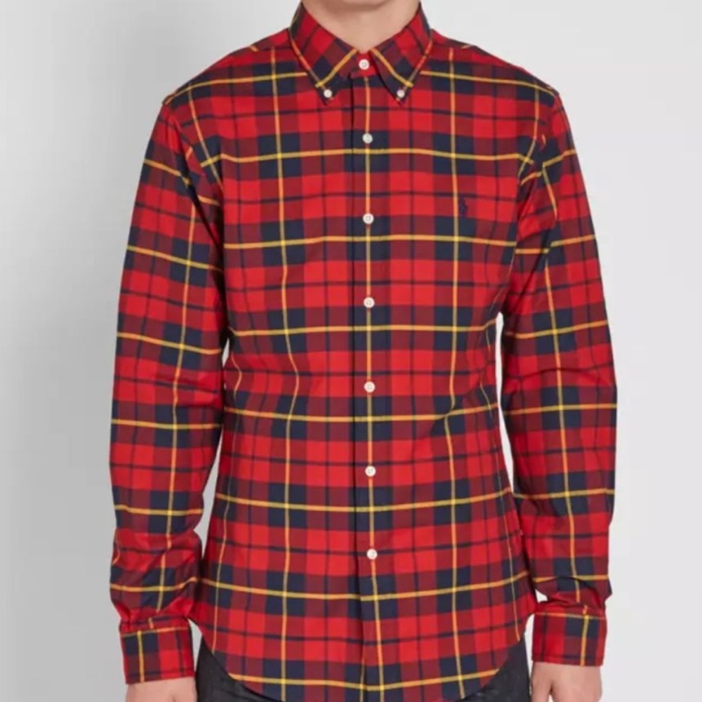 Polo Ralph Lauren Men's Long Sleeve Oxford Button